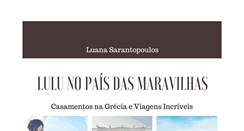 Desktop Screenshot of lulunopaisdasmaravilhas.com